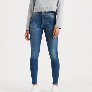 Lucky brand high rise Bridgette skinny jeans 27 (US 4)